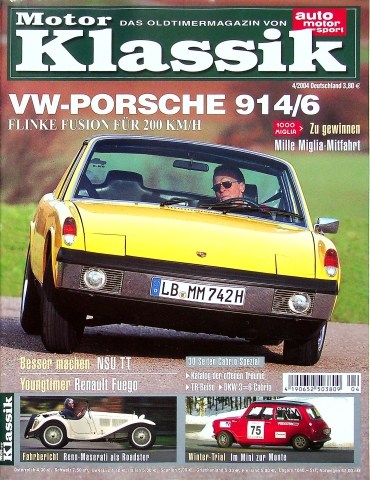 Deckblatt Motor Klassik (04/2004)